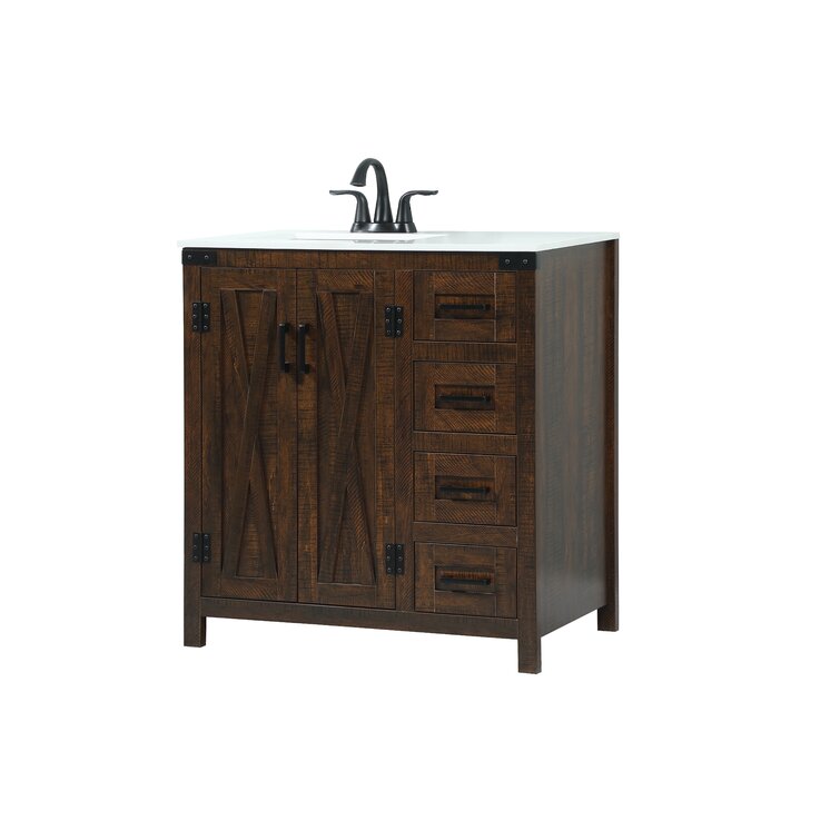 Laurel Foundry Modern Farmhouse Trask 32 Single Bathroom Vanity